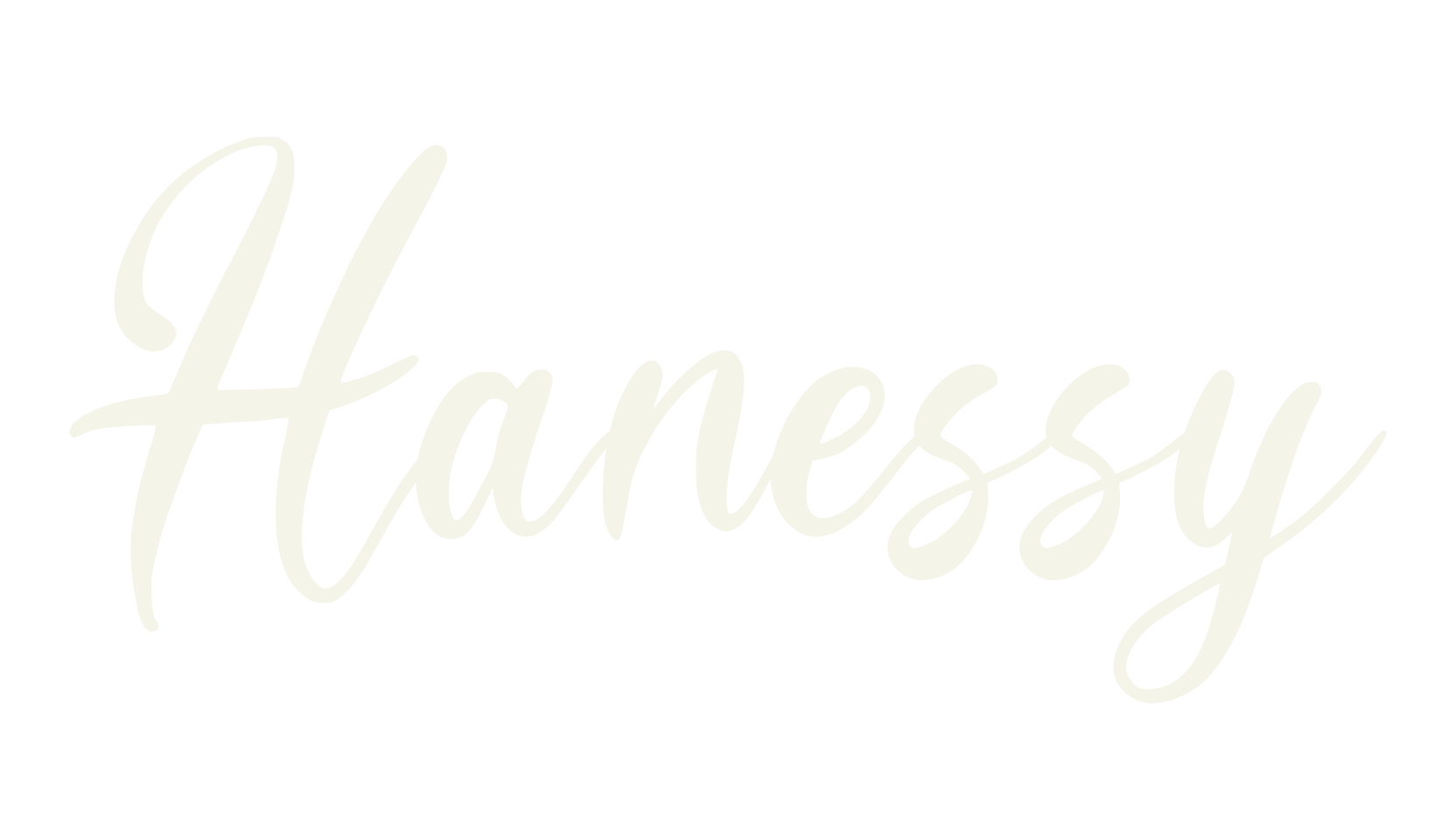 Hanessy, fashion script font preview