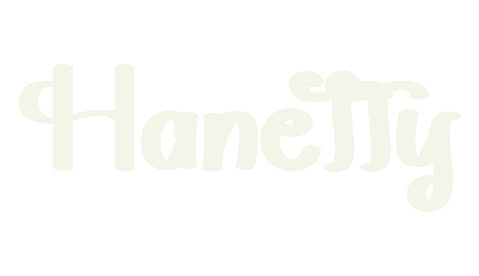 Hanetty, unique font preview