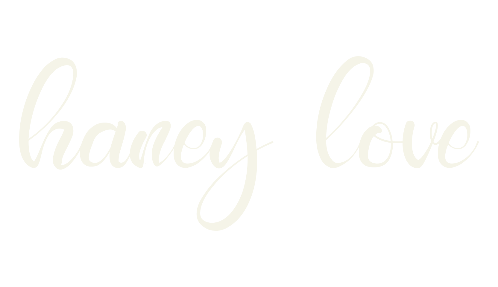 haney love, love font preview