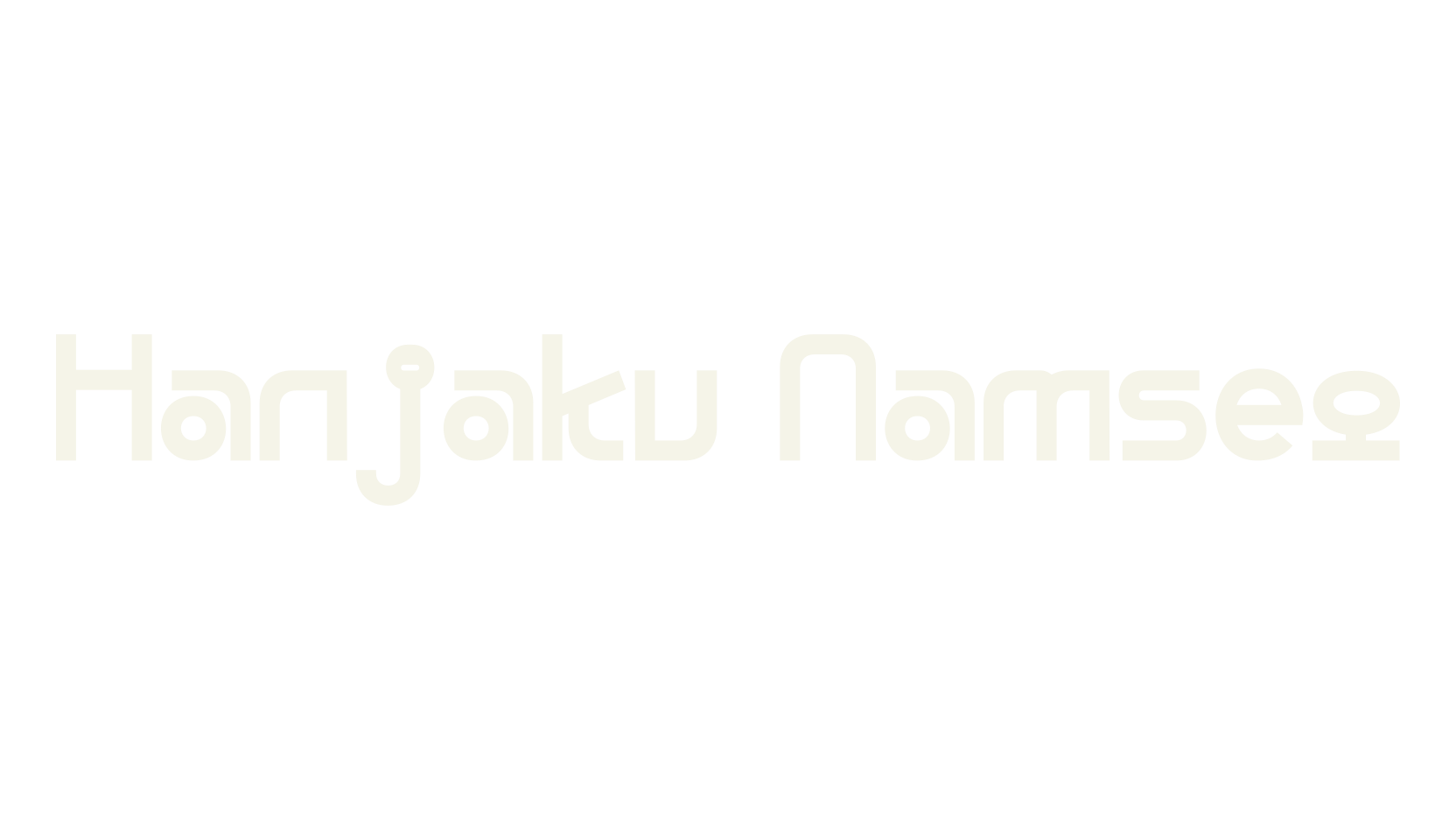 Hanjaku Namseo, korean font preview