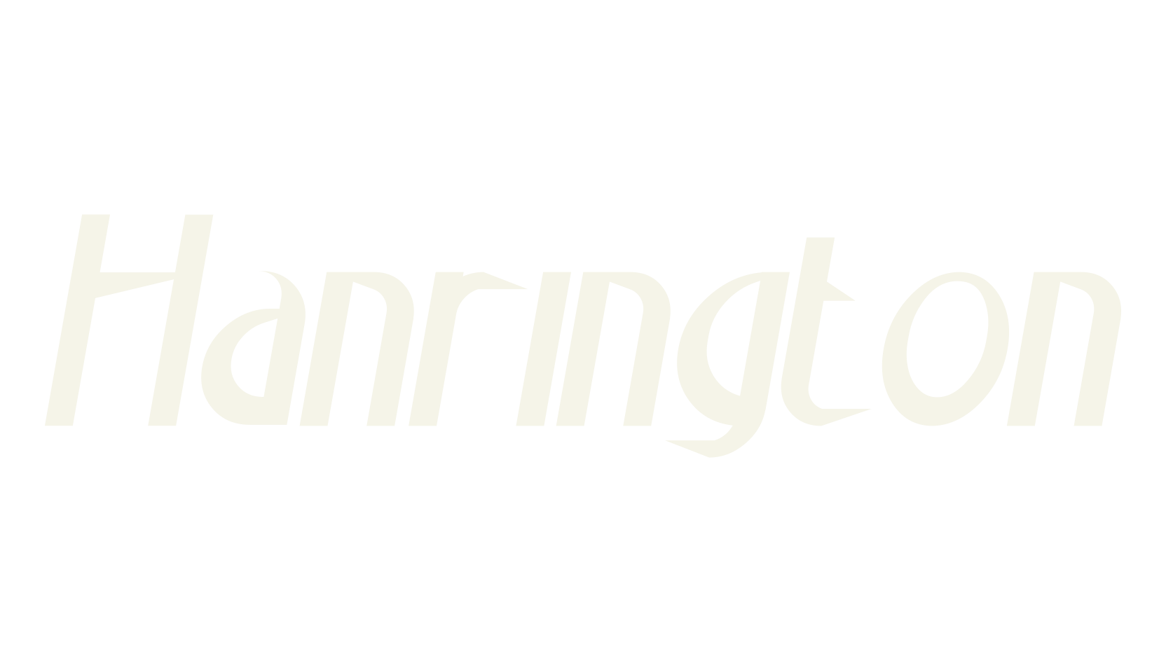 Hanrington, sci-fi font preview