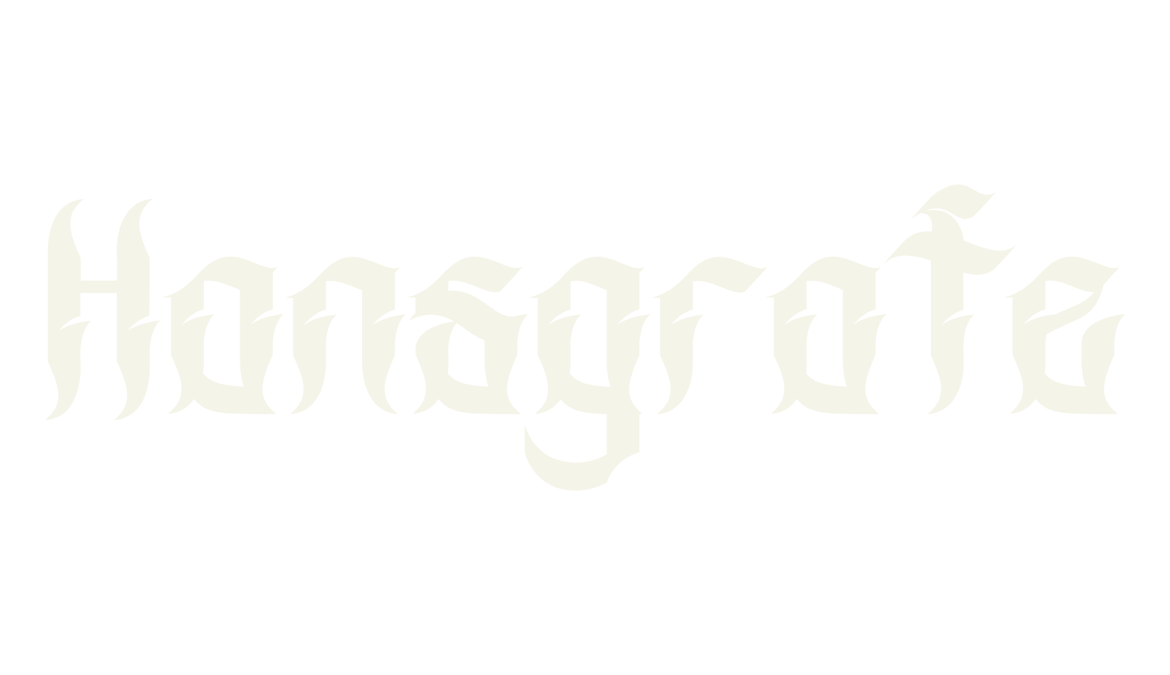 Hansgrate, old english font preview