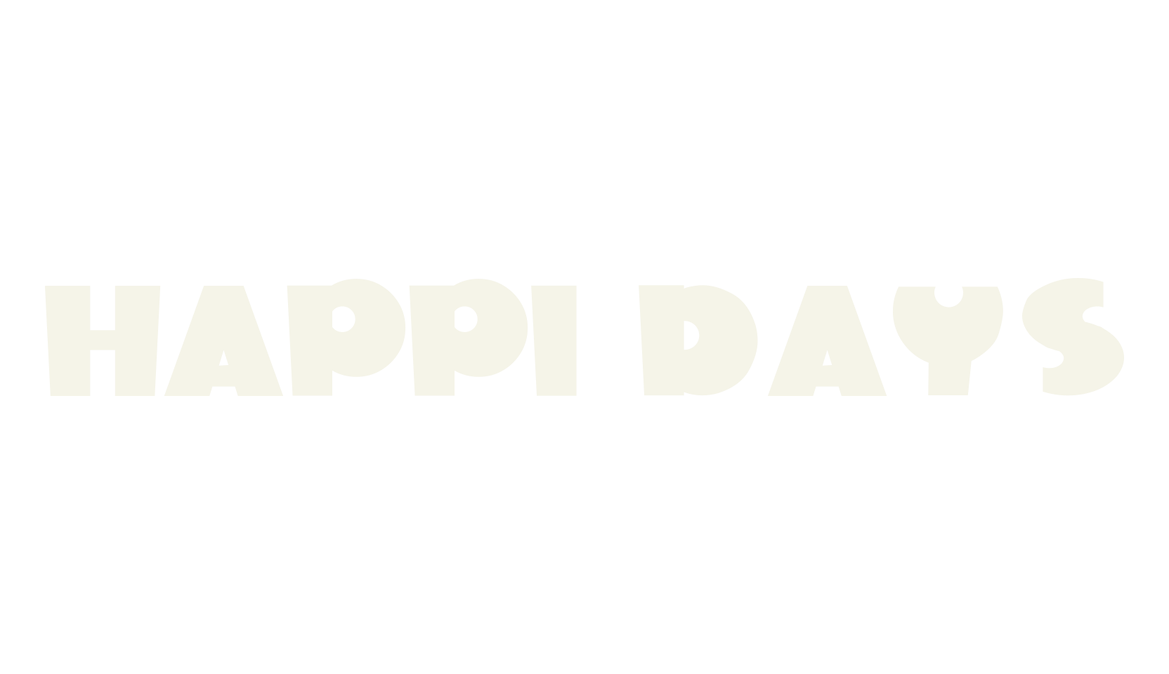 Happi Days, bold font preview