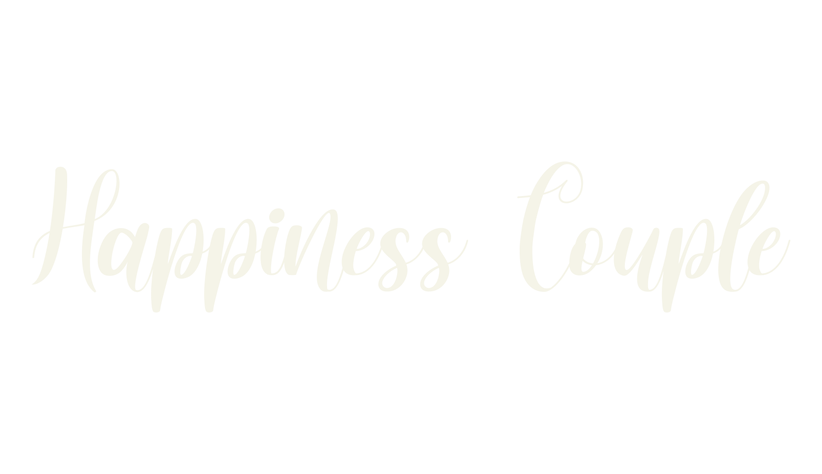Happiness Couple, fashion script font preview