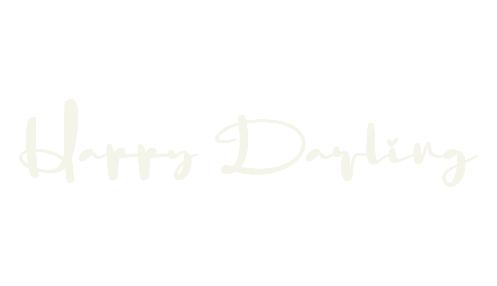 Happy Darling, fashion script font preview