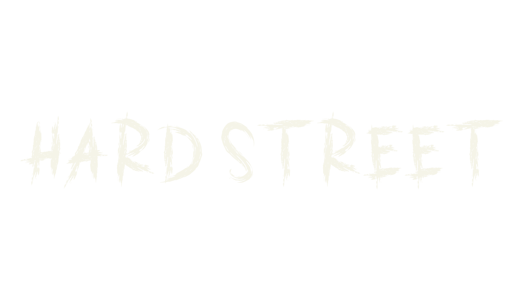 HARD STREET, graffiti font preview
