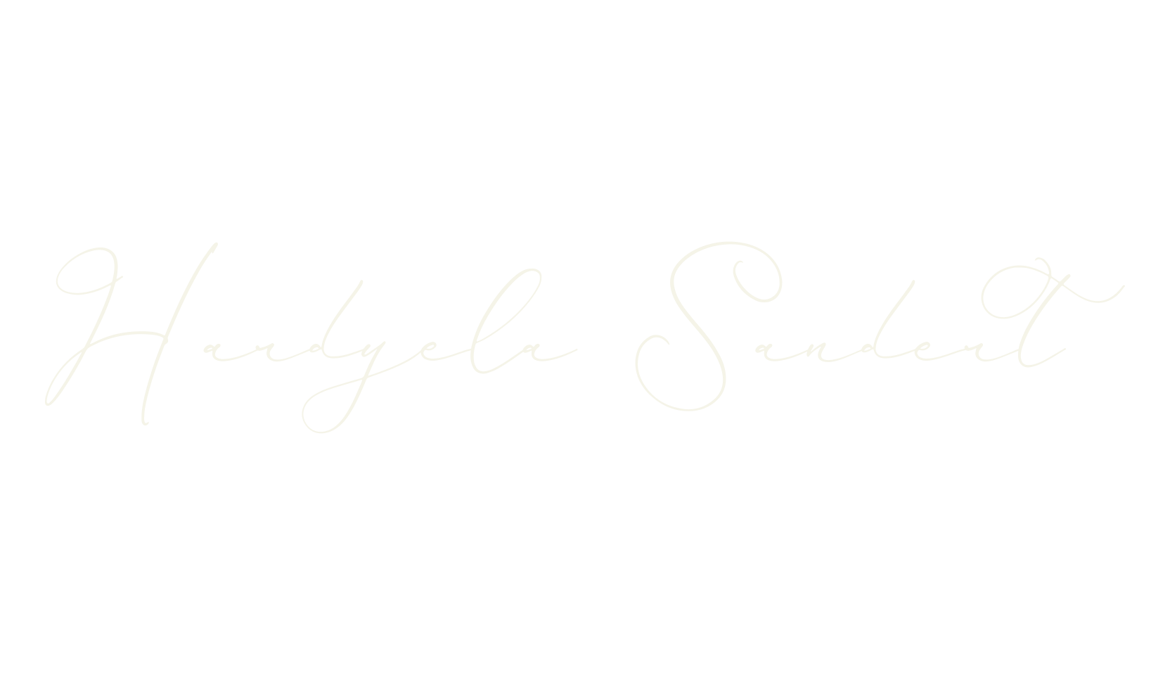 Hardyela Sandert, script font preview