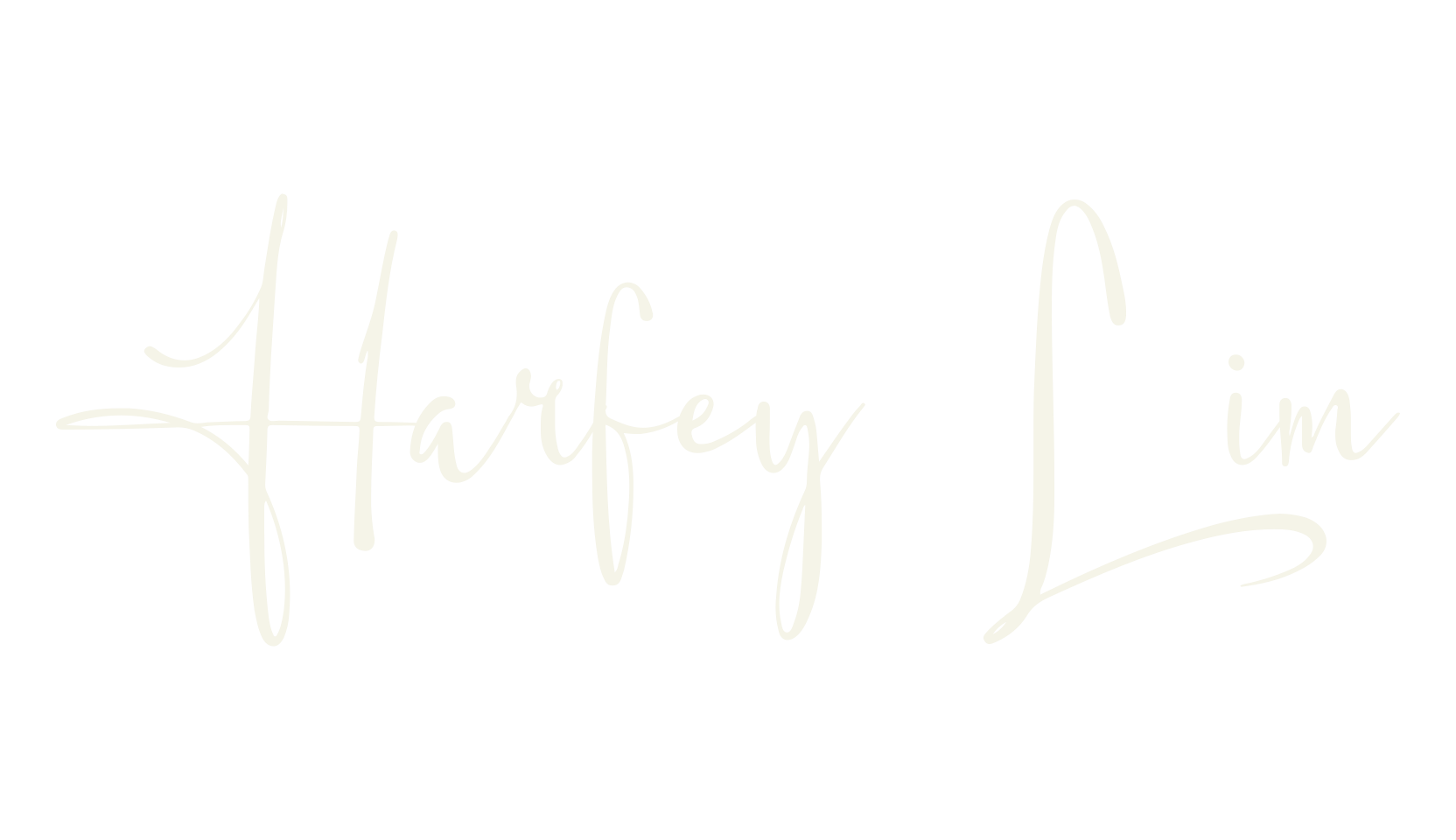 Harfey Lim, fancy font preview