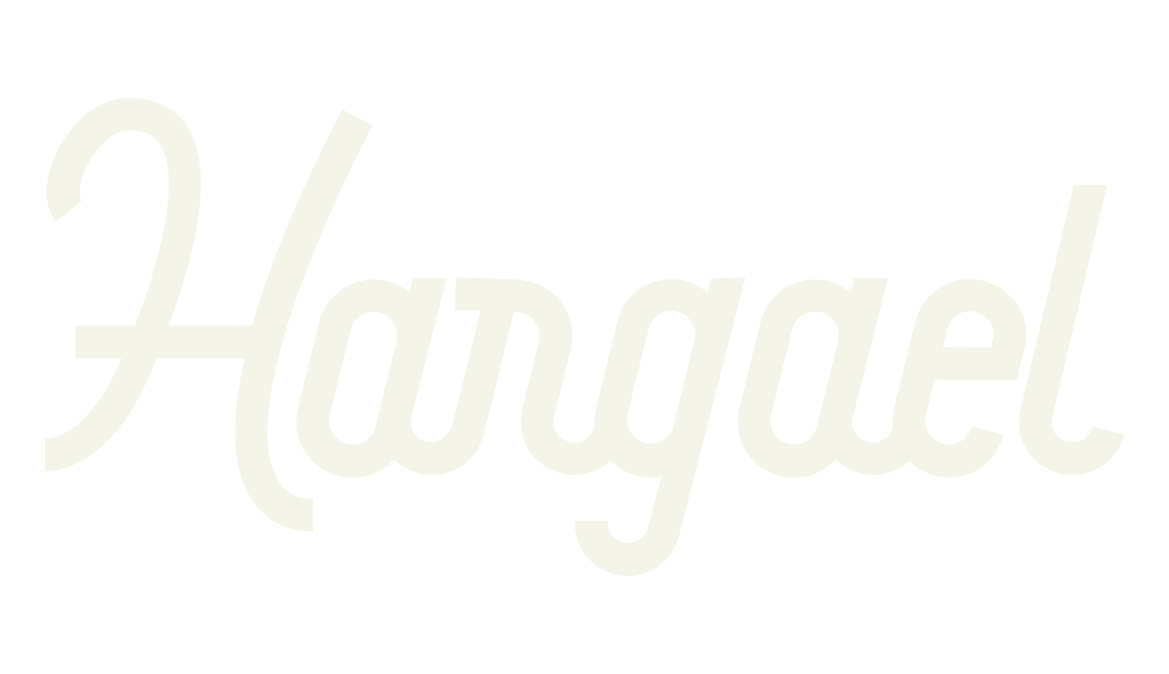Hargael, fancy font preview