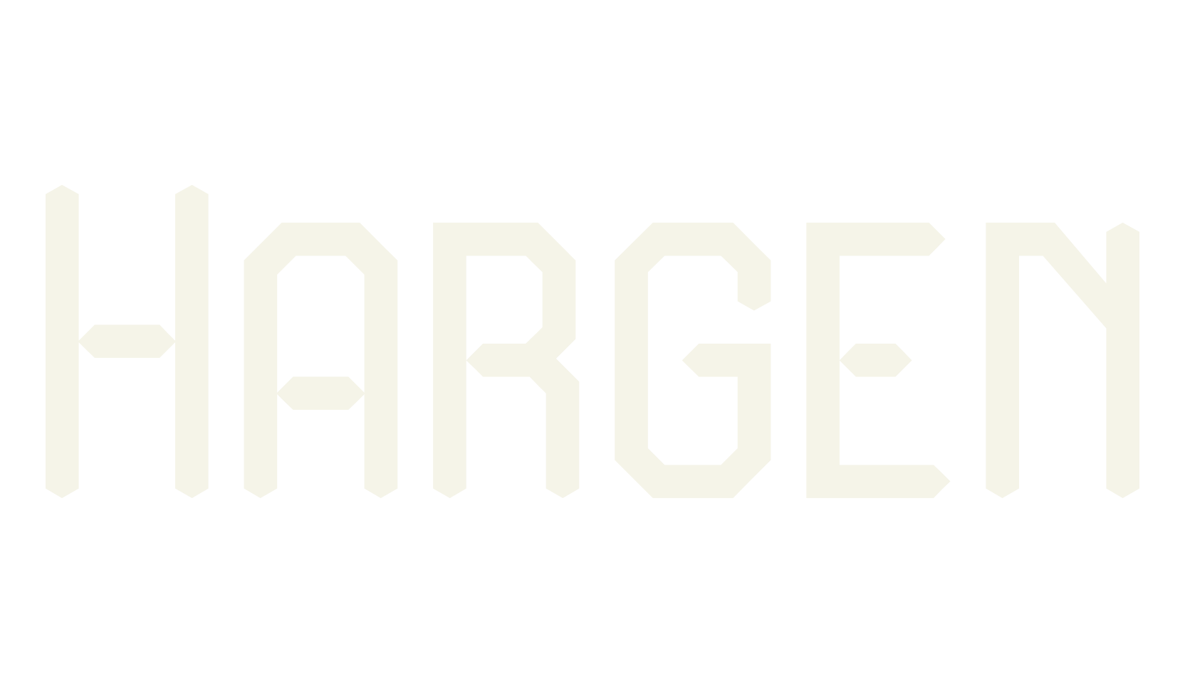 Hargen, serif font preview