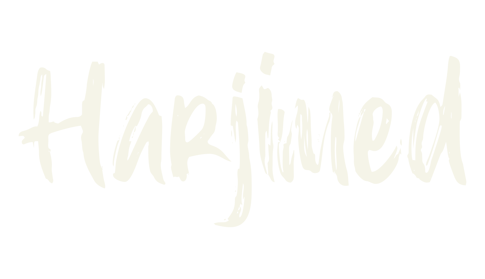 Harjimed, bold font preview