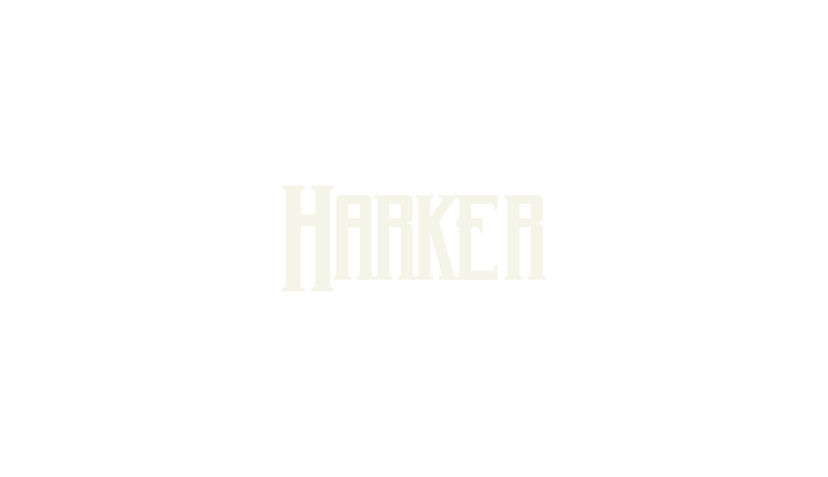 Harker, fantasy font preview
