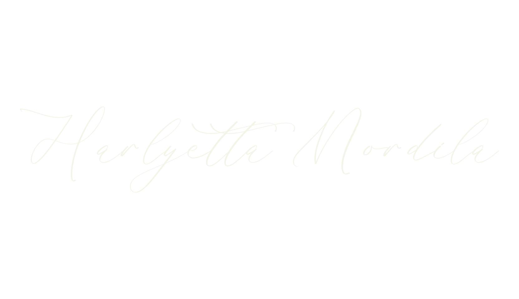 Harlyetta Mordila, script font preview