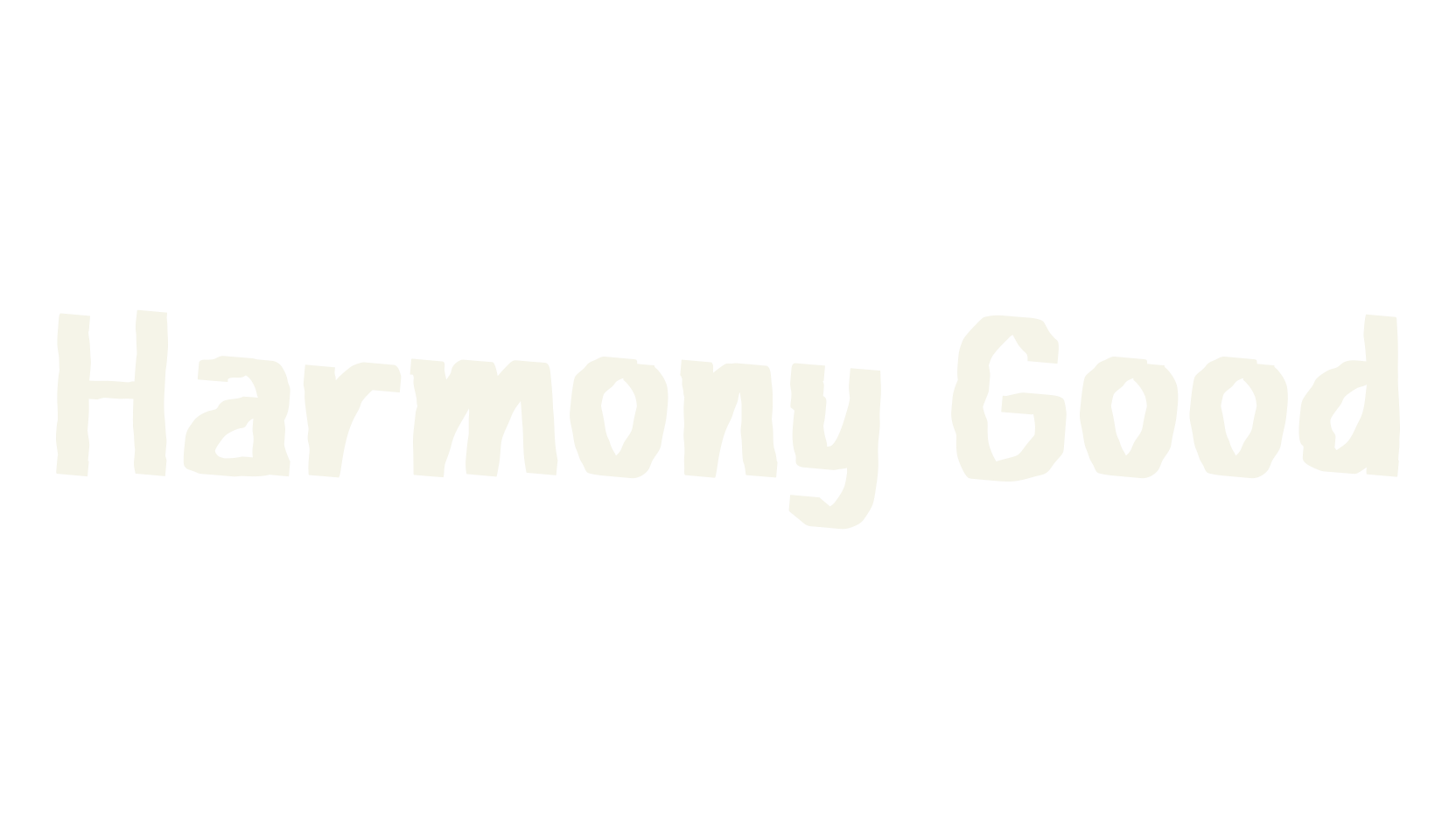 Harmony Good, graffiti font preview