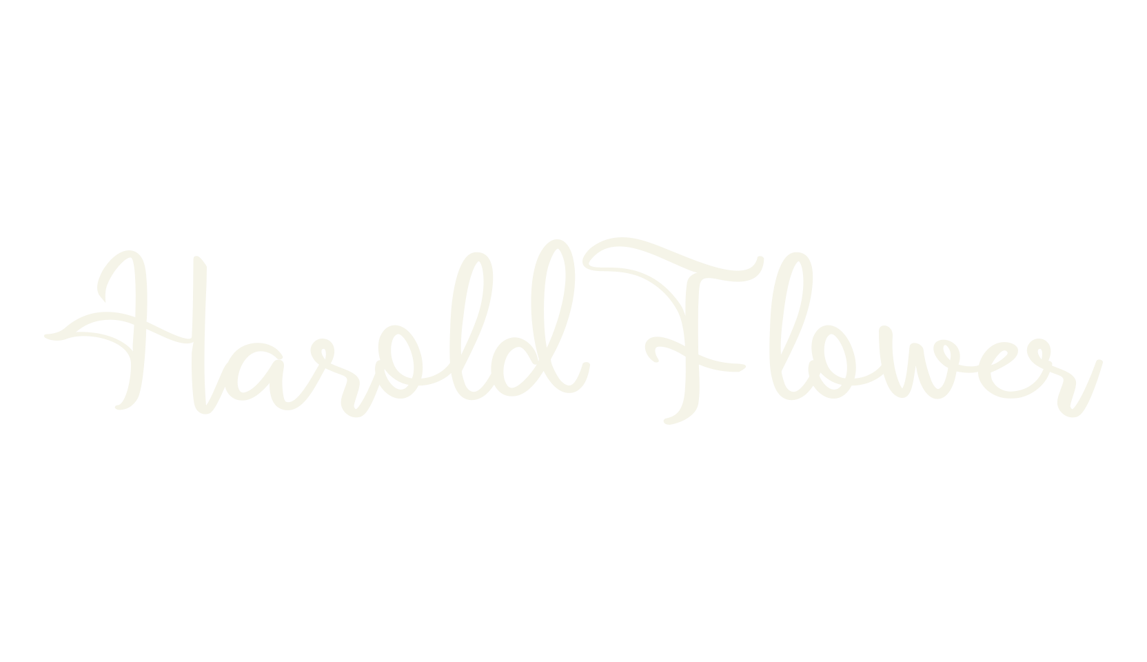 Harold Flower, fashion sign font preview