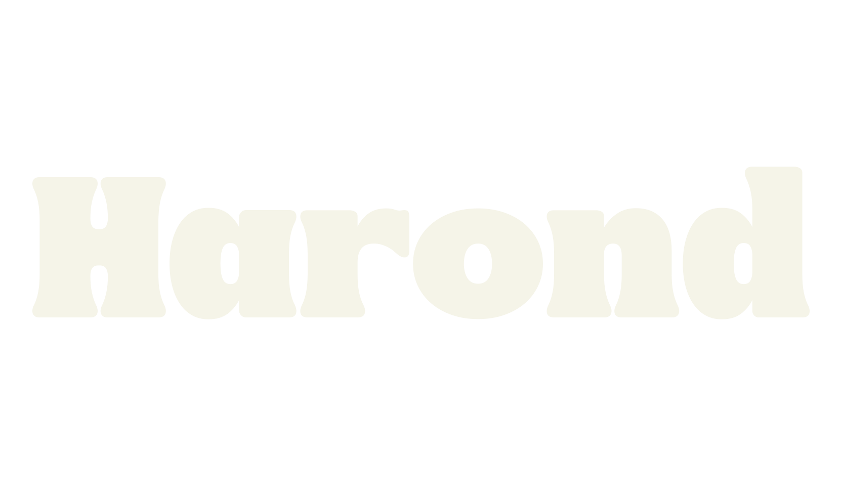 Harond, 70s font preview