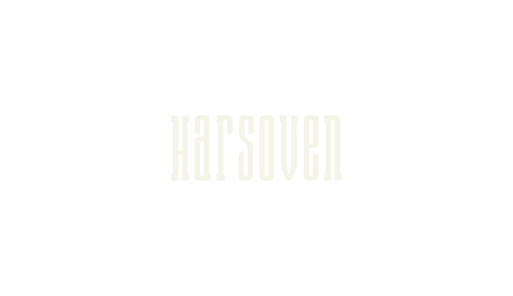 Harsoven, serif font preview
