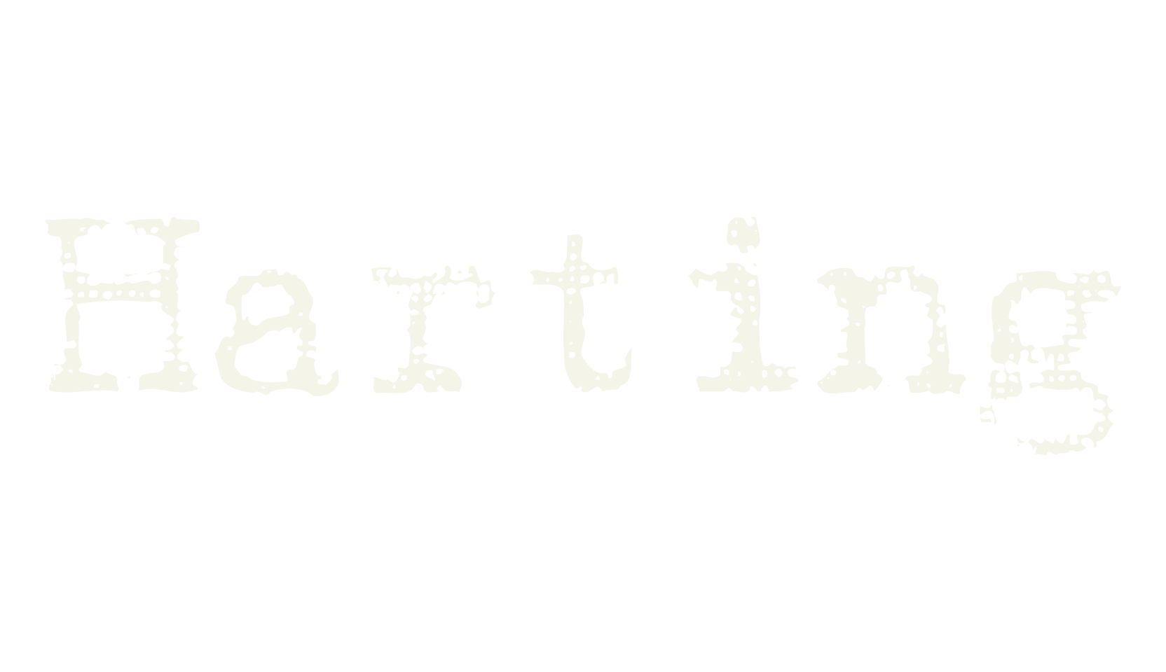 Harting, display market font preview