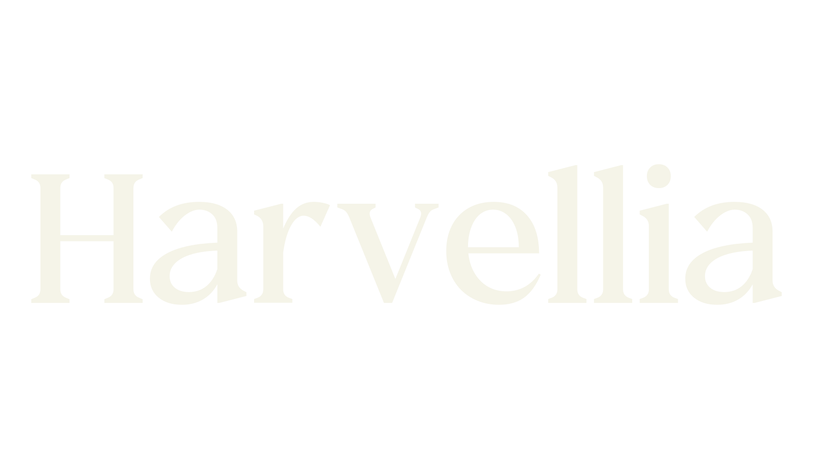 Harvellia, serif font preview