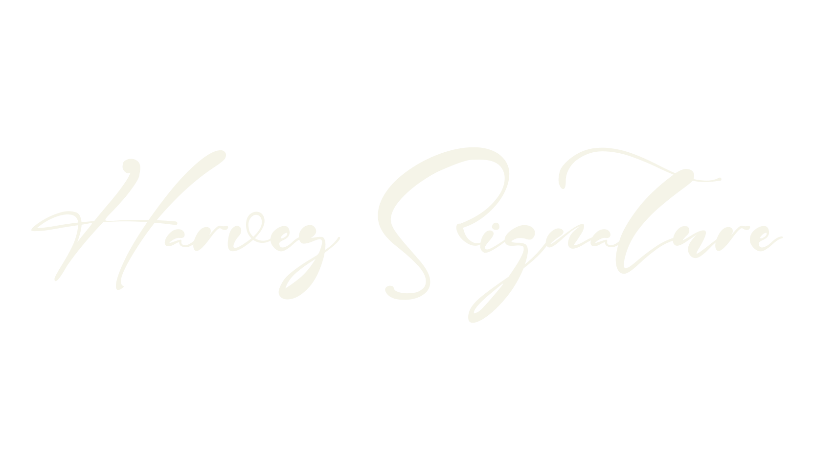 Harvey Signature, handwriting font preview