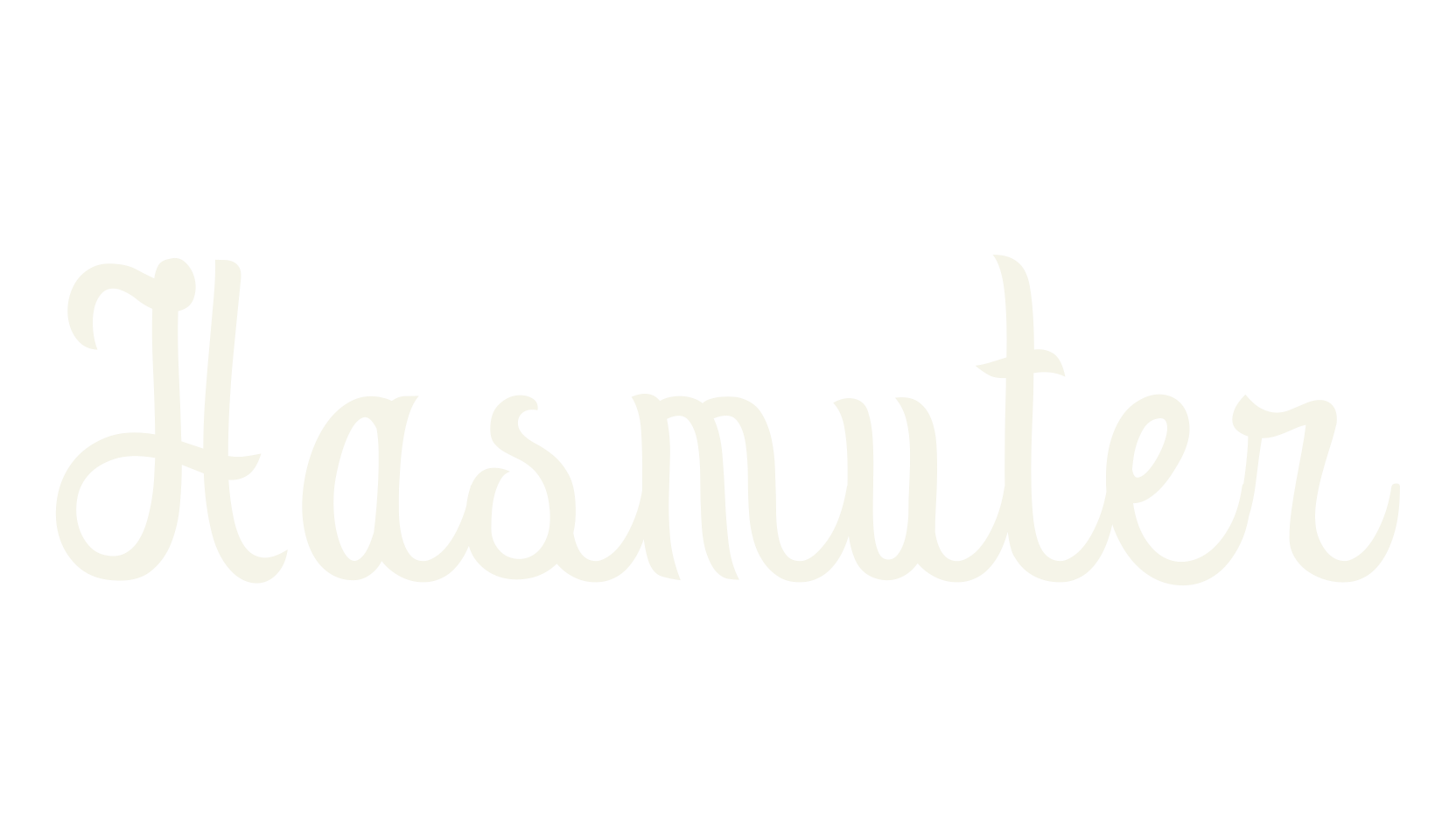 Hasmuter, vintage font preview