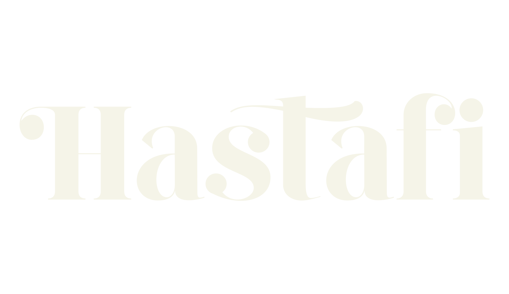 Hastafi, sans font preview