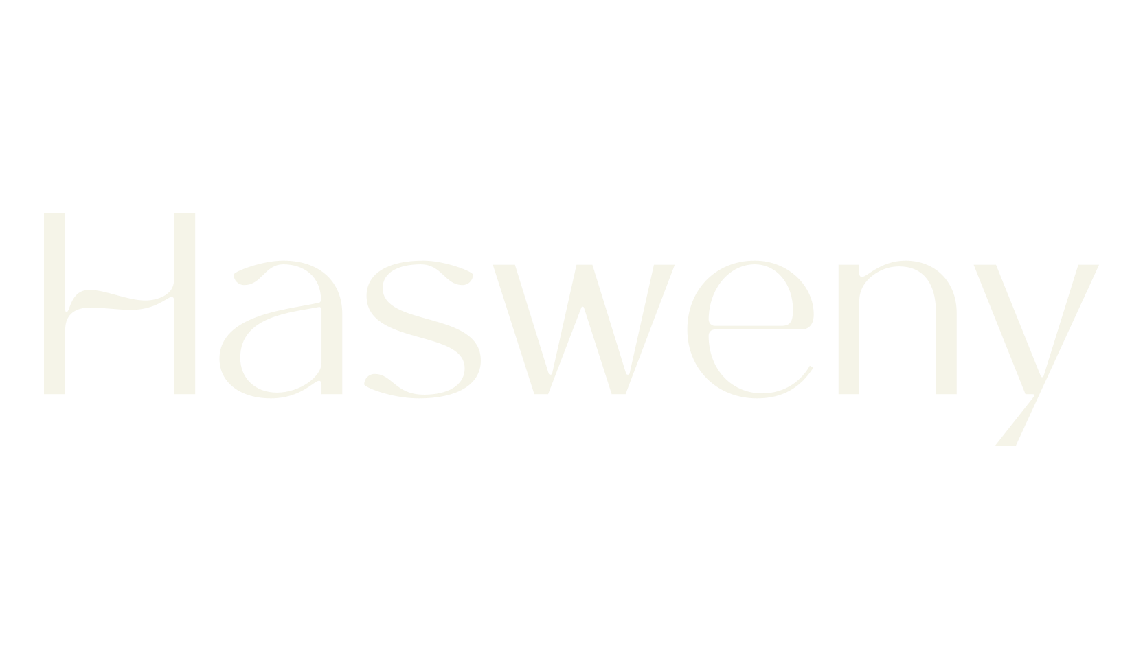 Hasweny, sans serif font preview