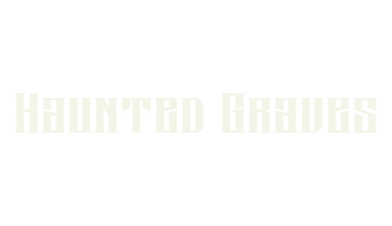 Haunted Graves, gothic font preview