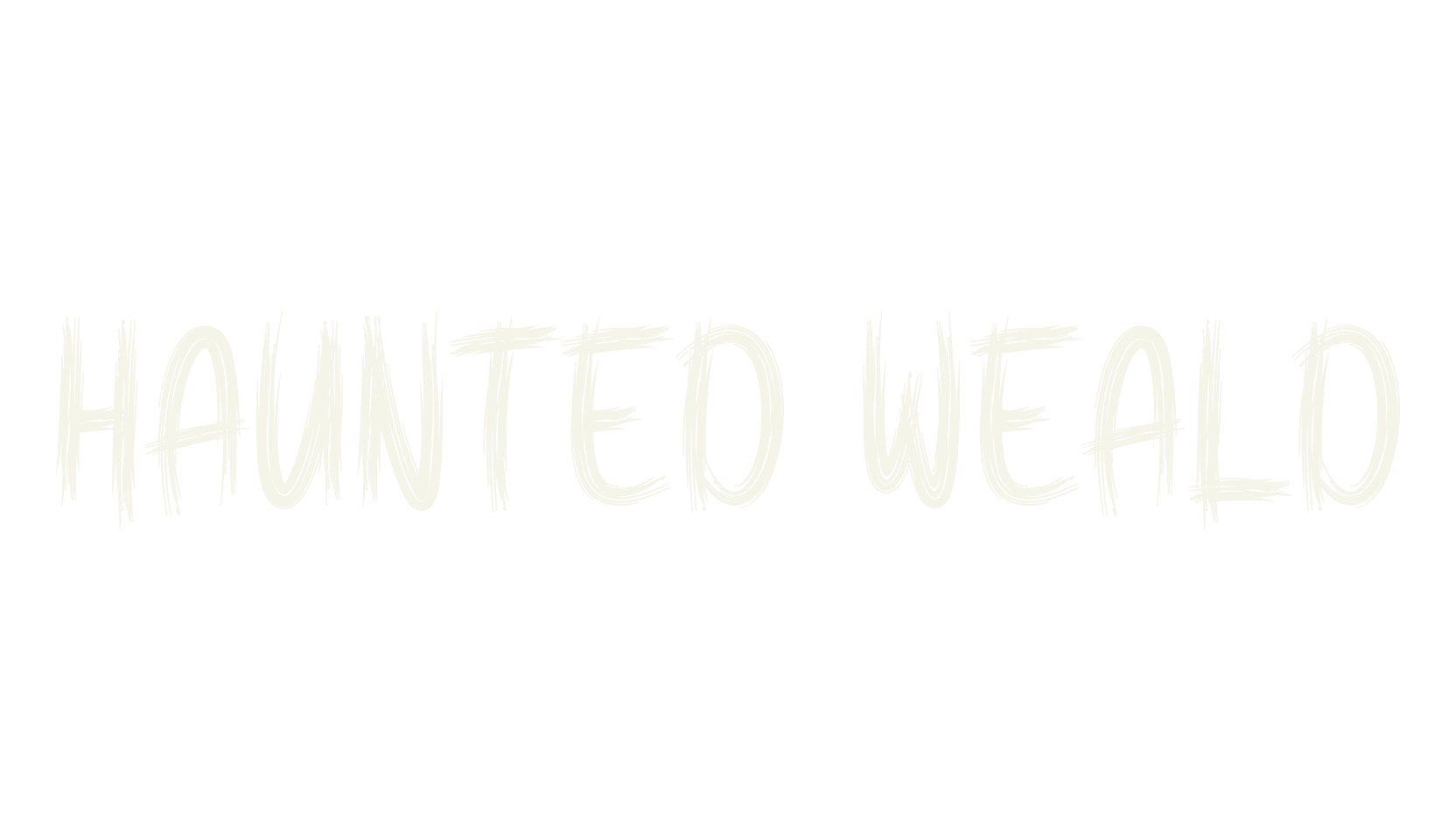 Haunted Weald, vintage font preview