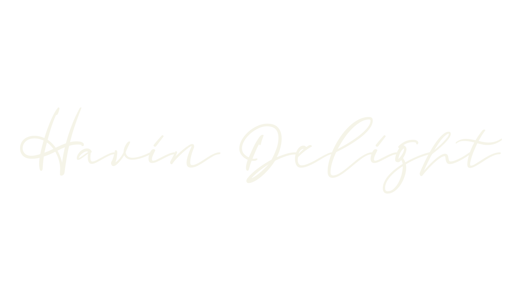 Havin Delight, fashion script font preview