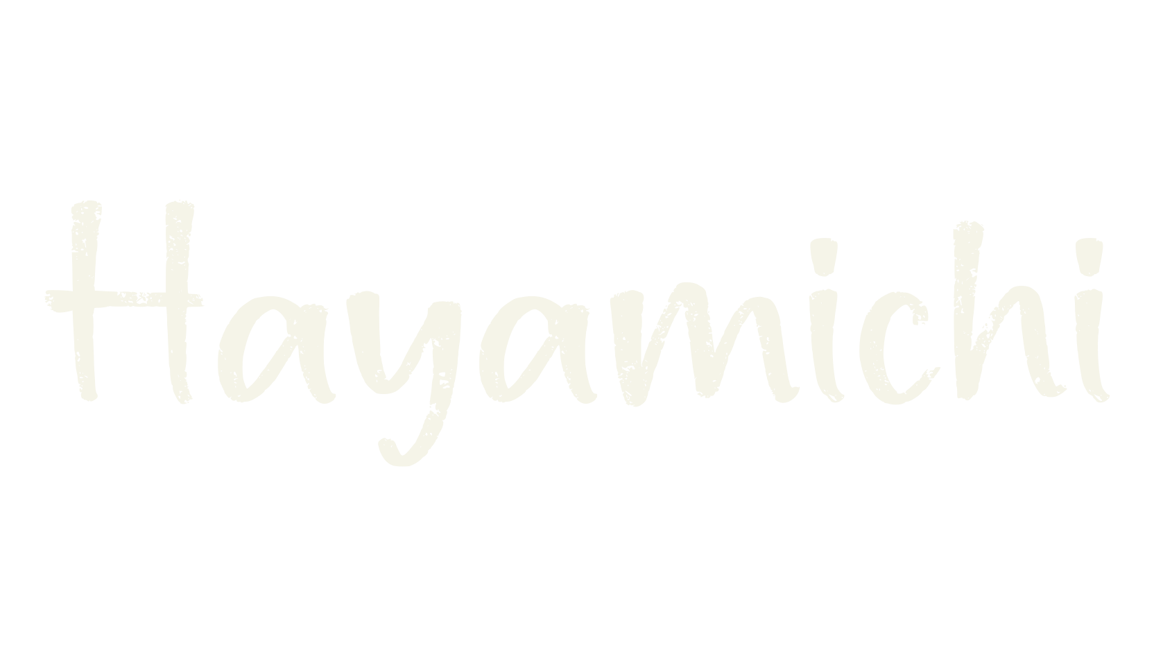 Hayamichi, japanese font preview