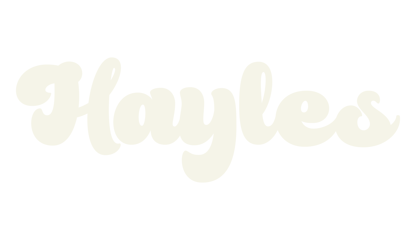 Hayles, retro font preview