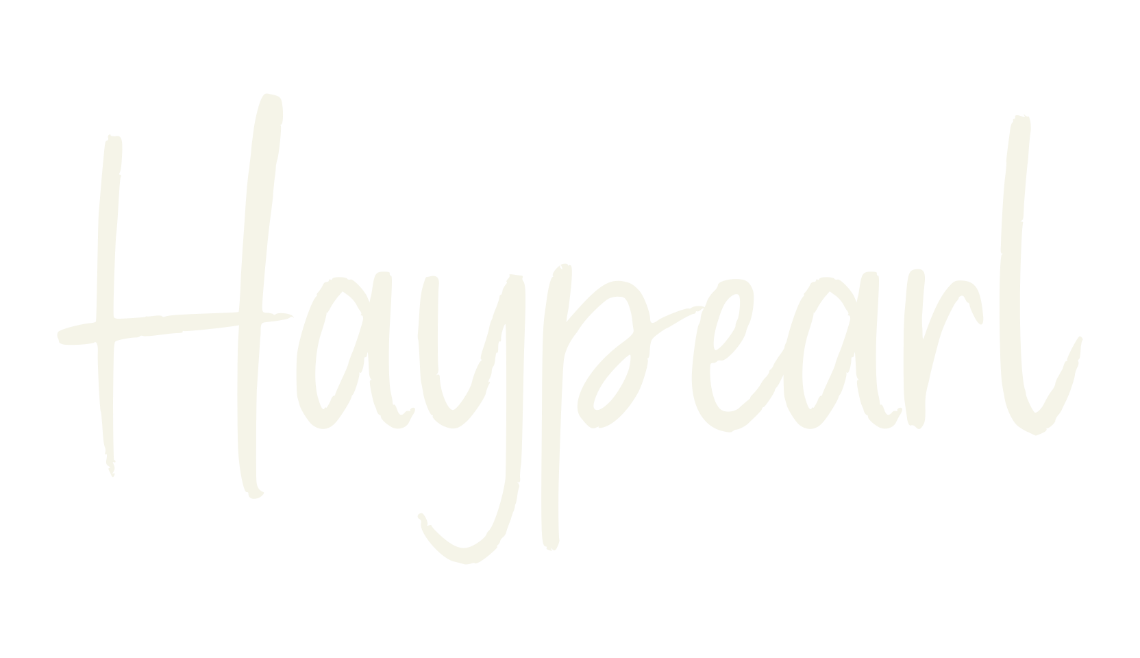 Haypearl, cool font preview