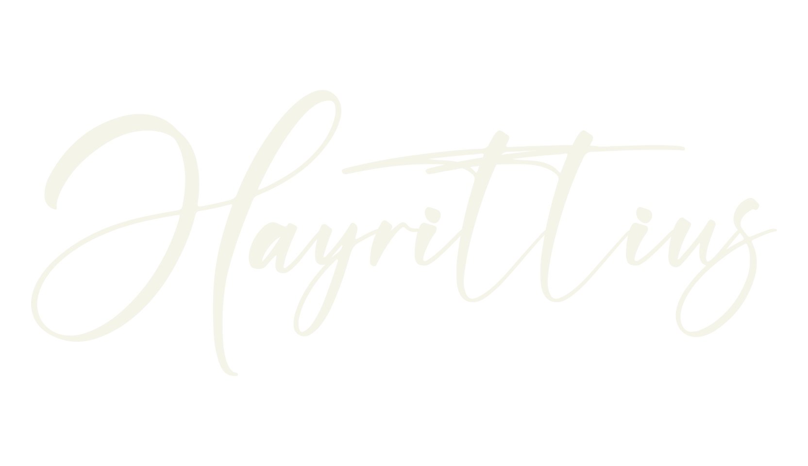 Hayrittius, script font preview