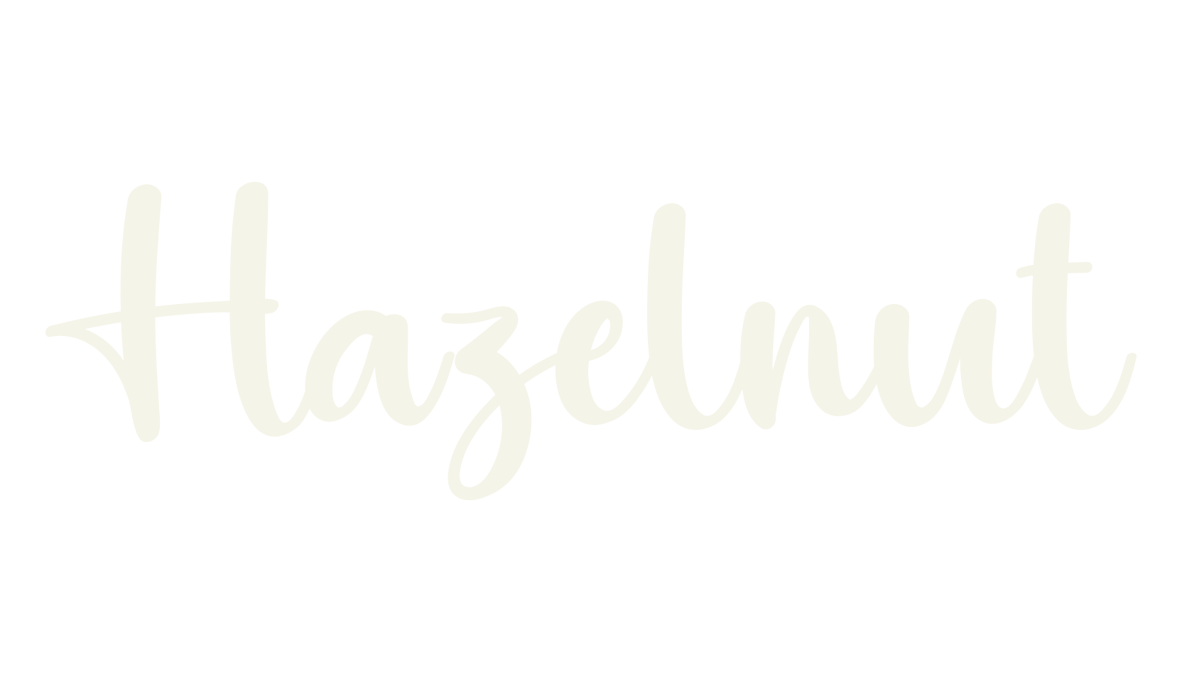 Hazelnut, fashion script font preview