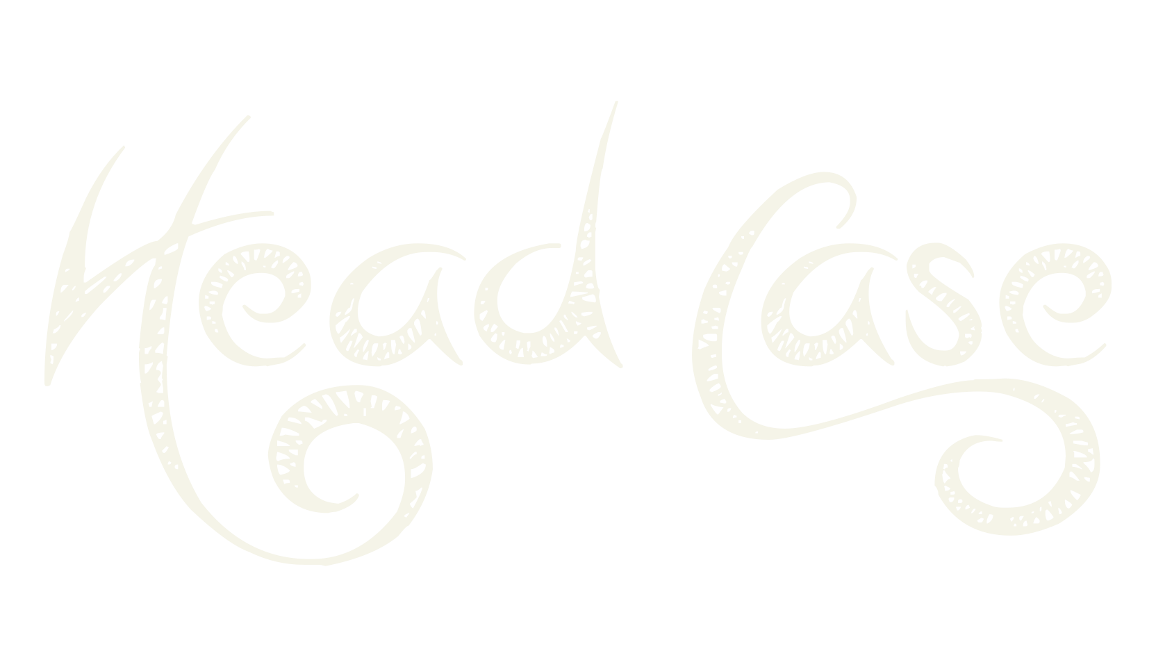 Head Case, fashion script font preview