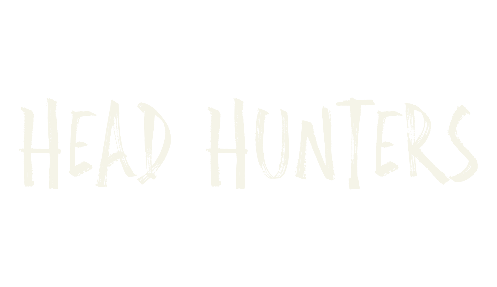 Head Hunters, album cover font preview