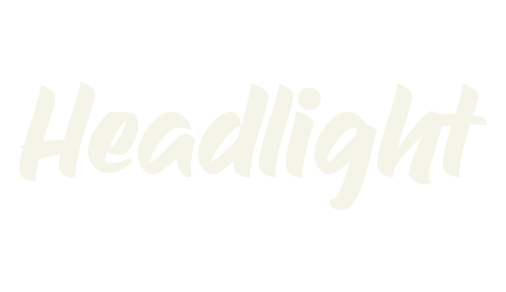 Headlight, lettering font preview