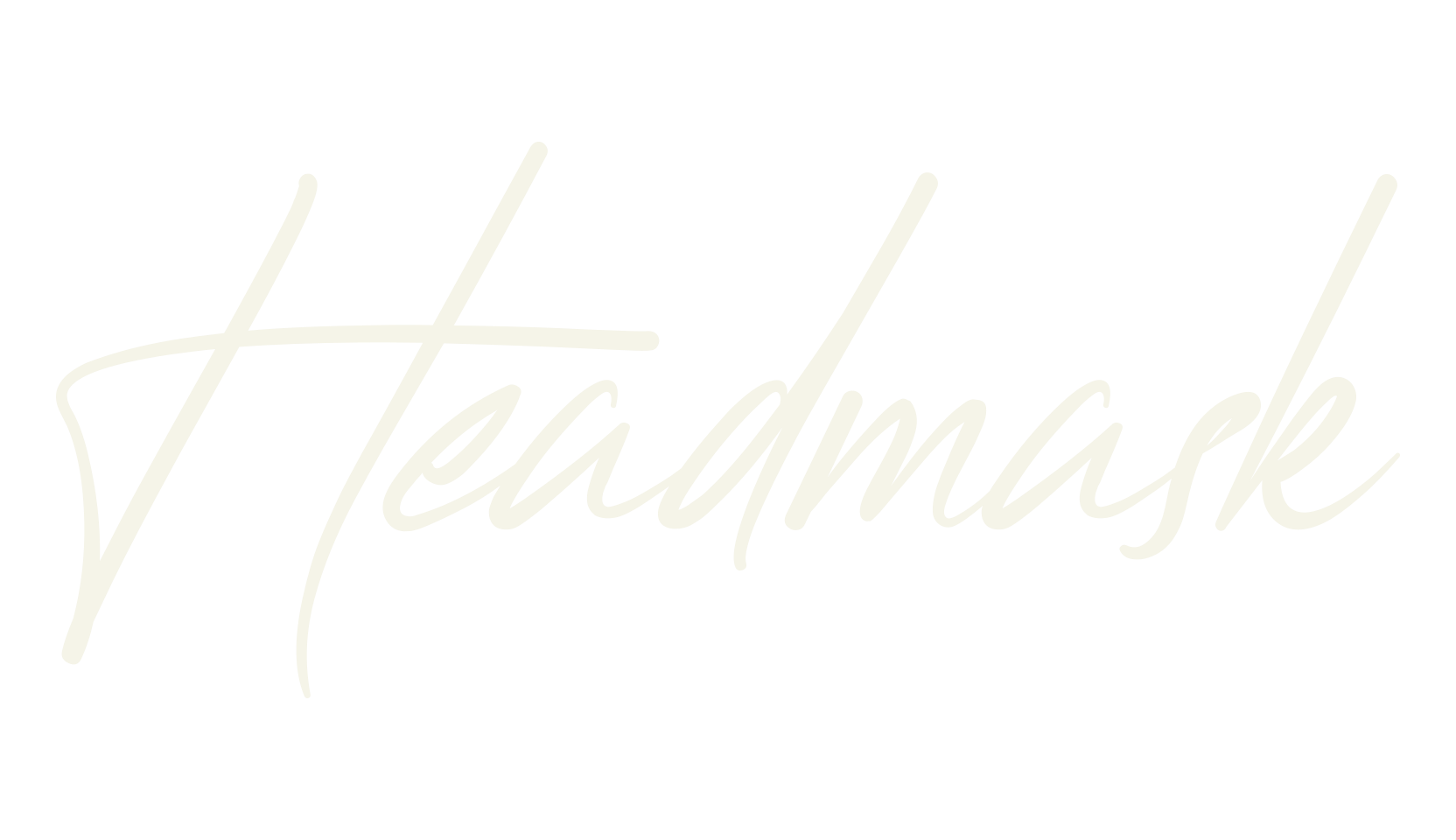 Headmask, thin font preview