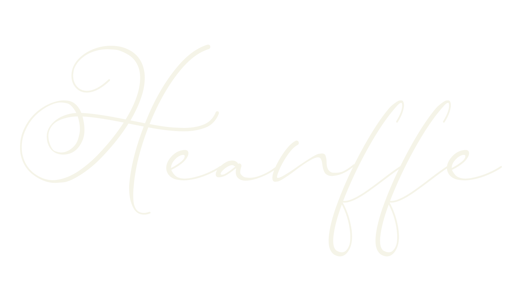 Heanffe, lettering font preview
