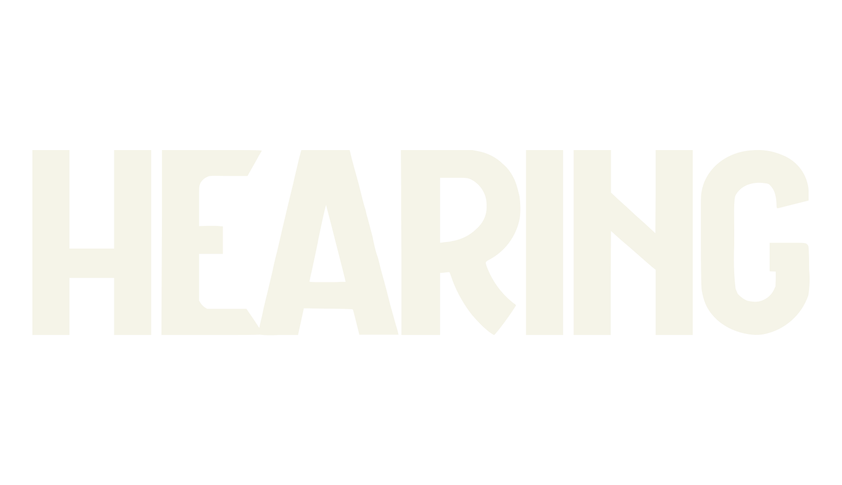 Hearing, typewriter font preview
