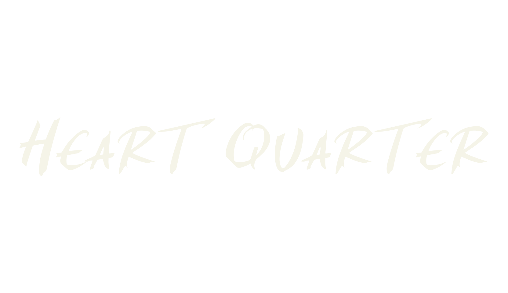 Heart Quarter, death metal font preview