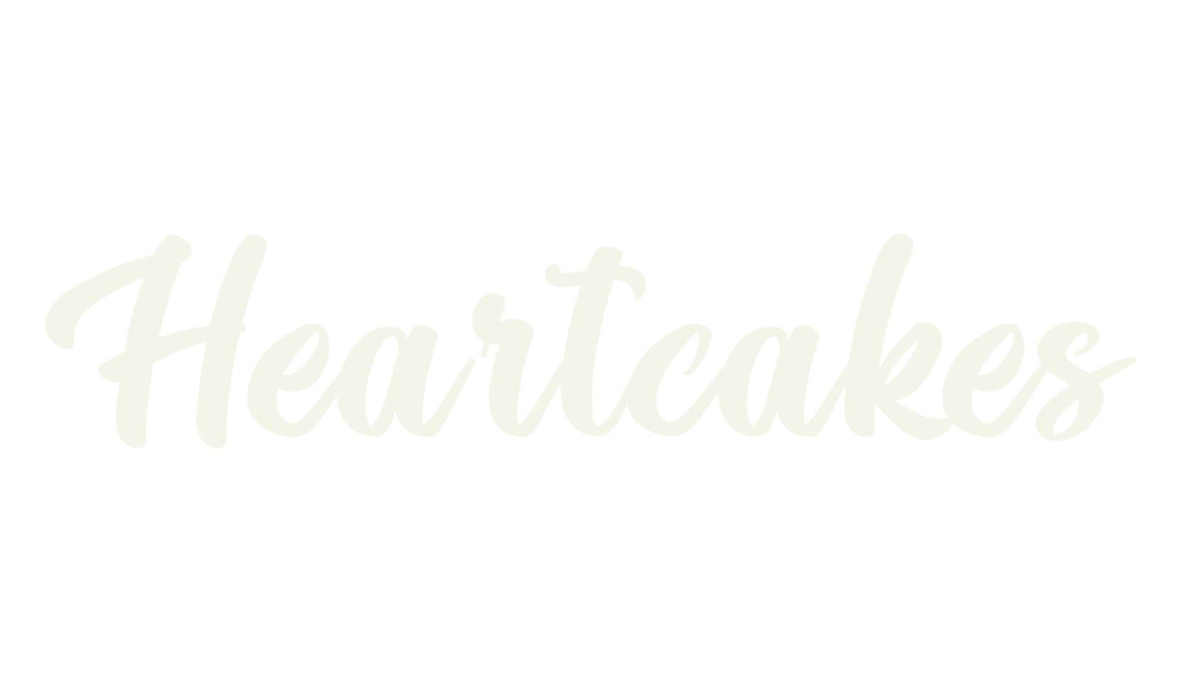 Heartcakes, calligraphy font preview