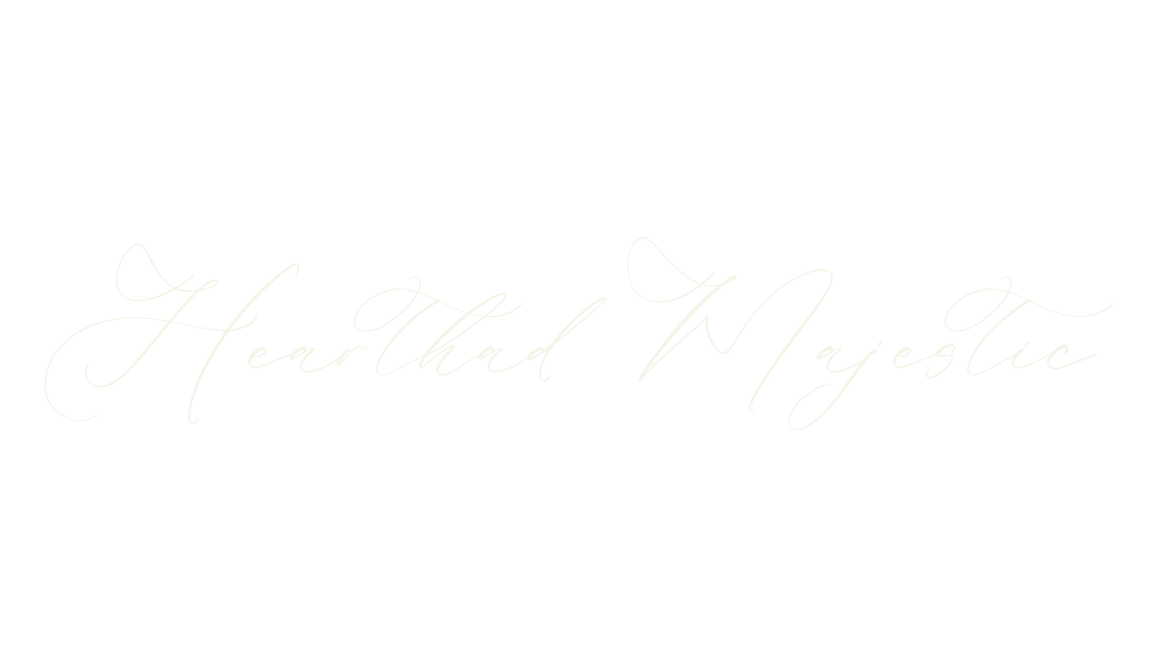 Hearthad Majestic, script font preview