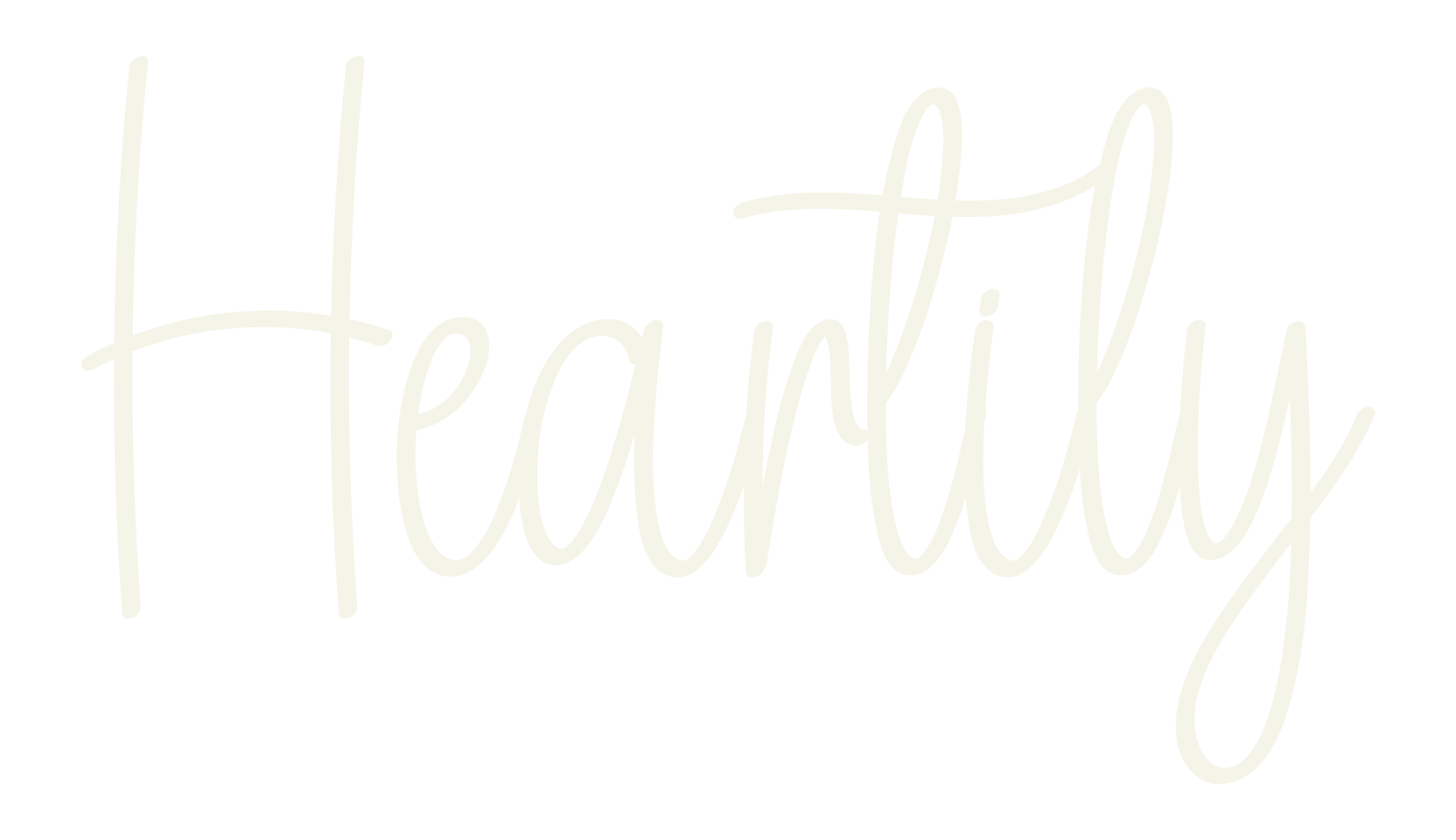 Heartily, calligraphy font preview
