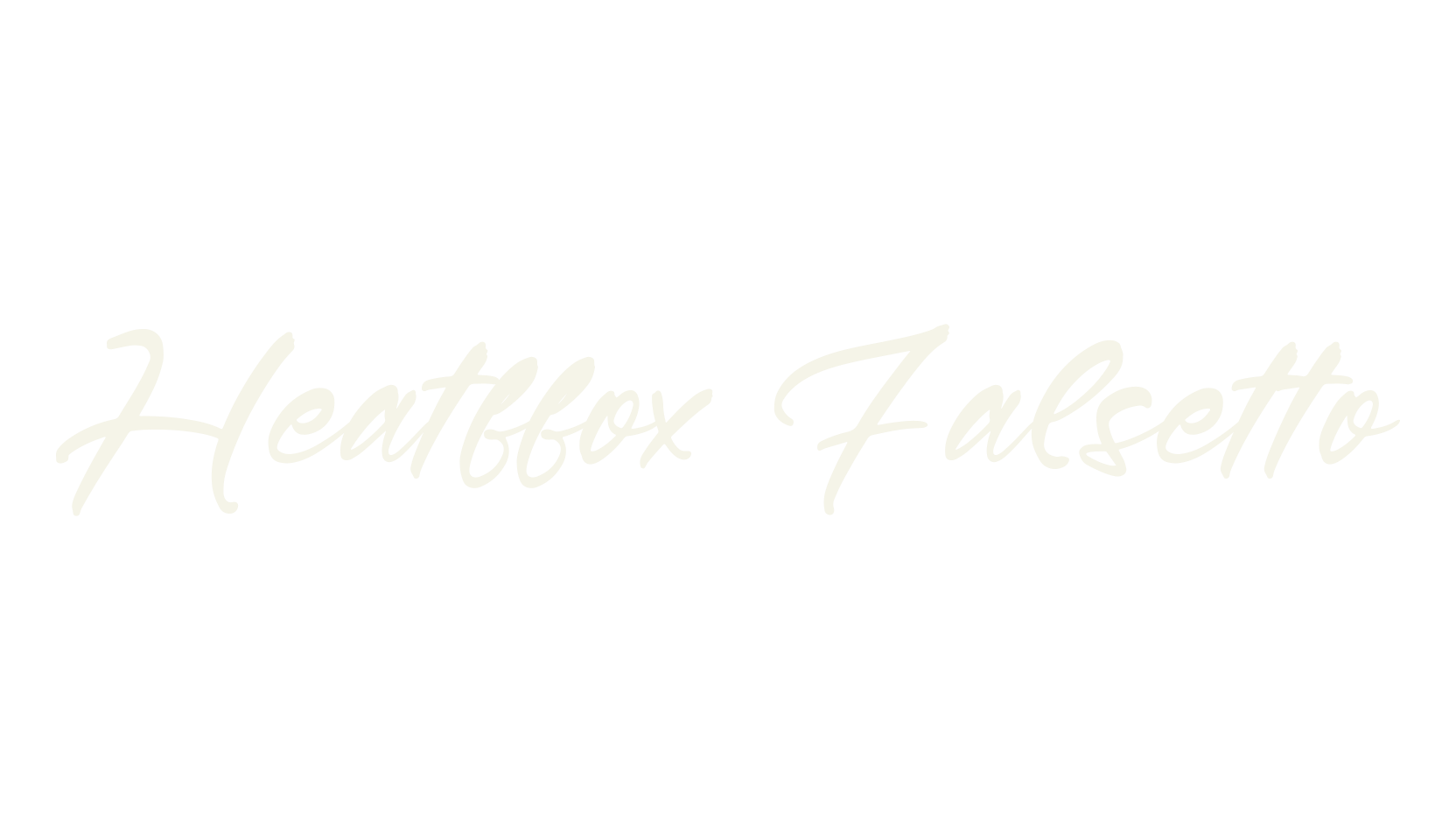 Heatffox Falsetto, script font preview