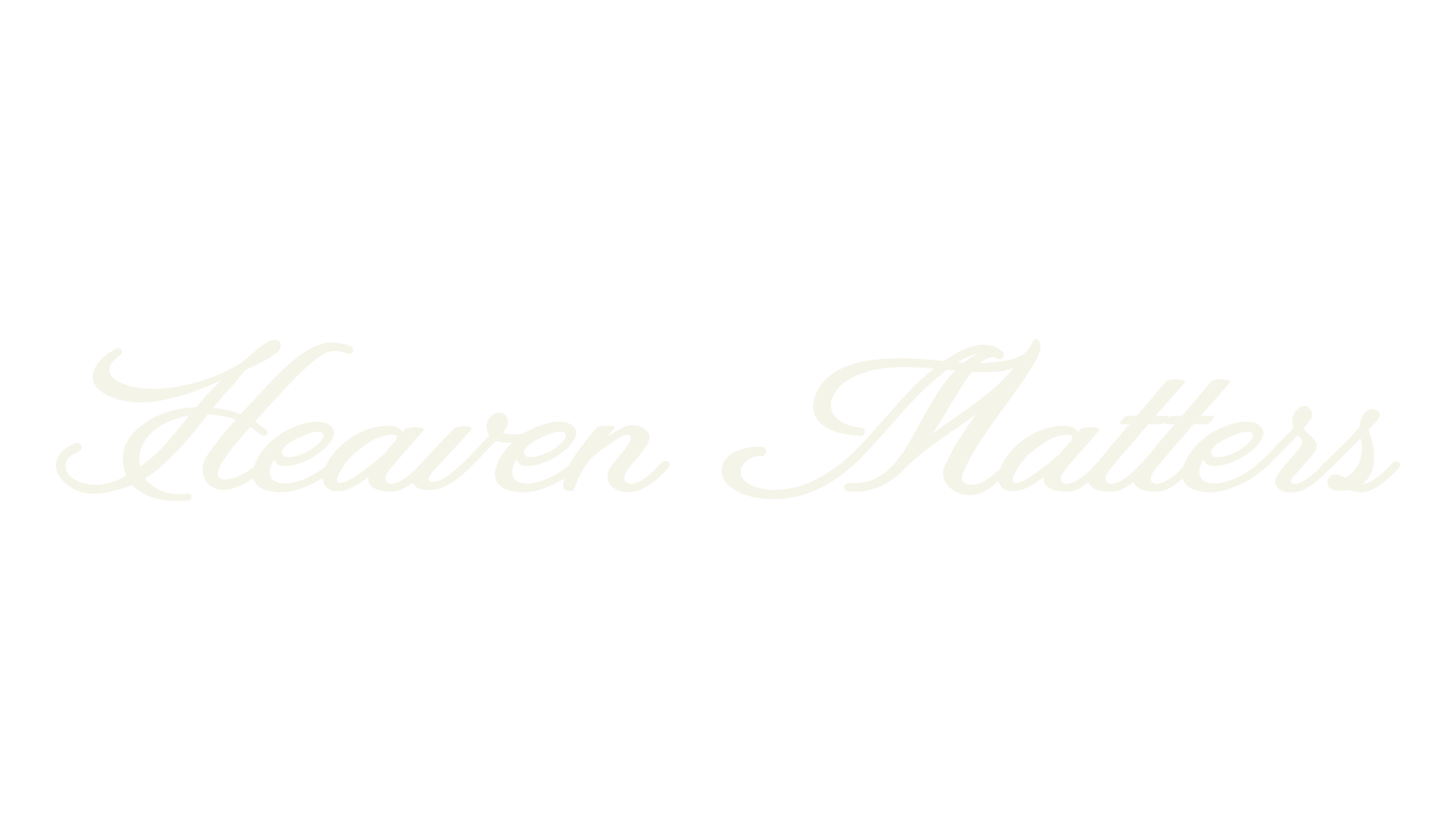 Heaven Matters, fashion script font preview