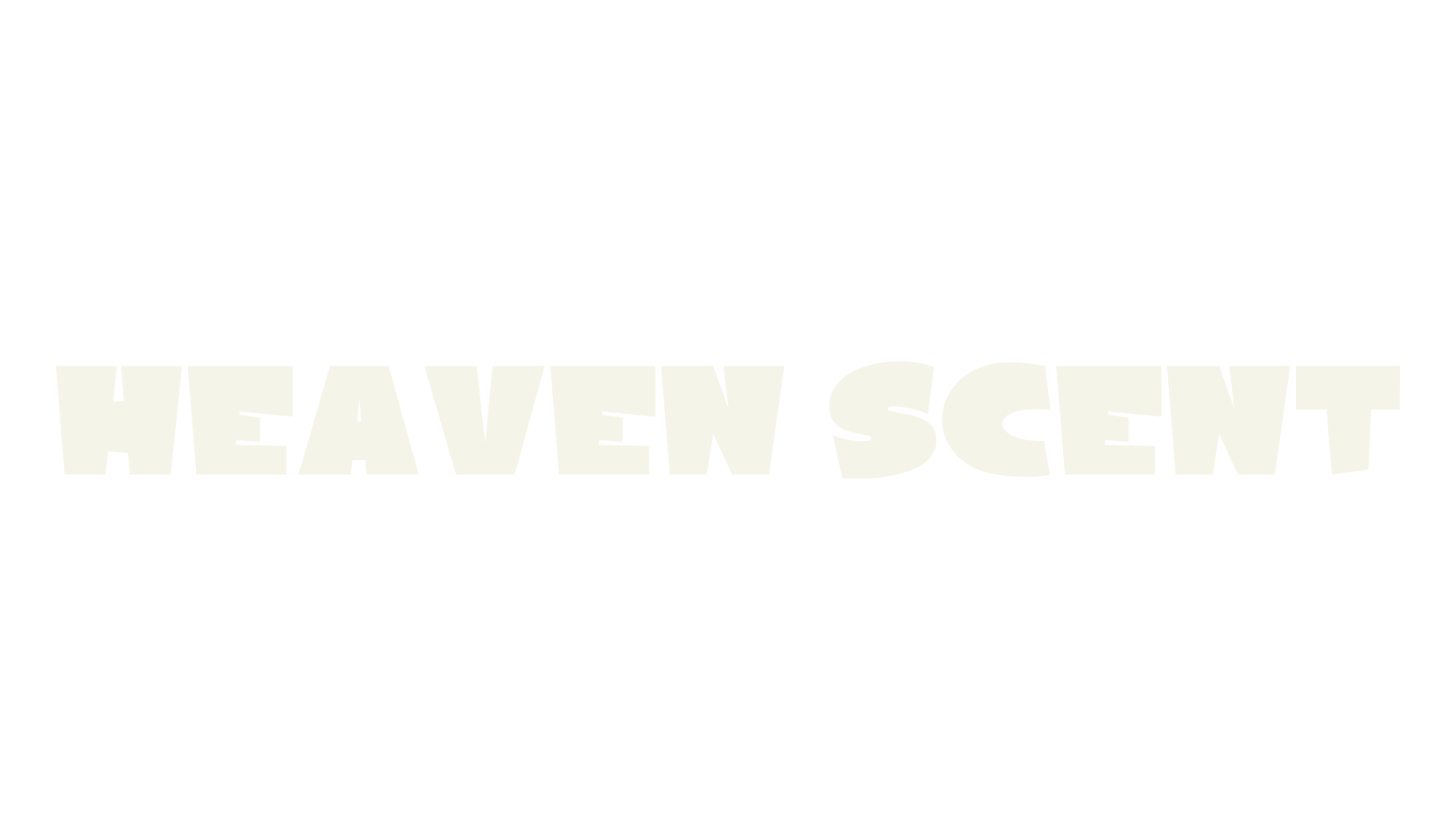 HEAVEN SCENT, gaming font preview