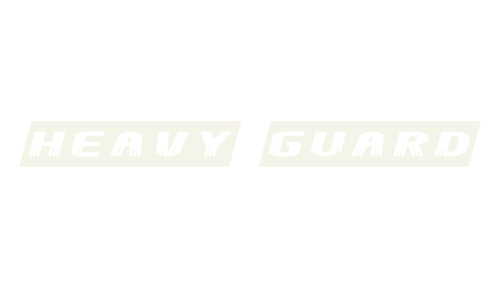 Heavy Guard, racing font preview