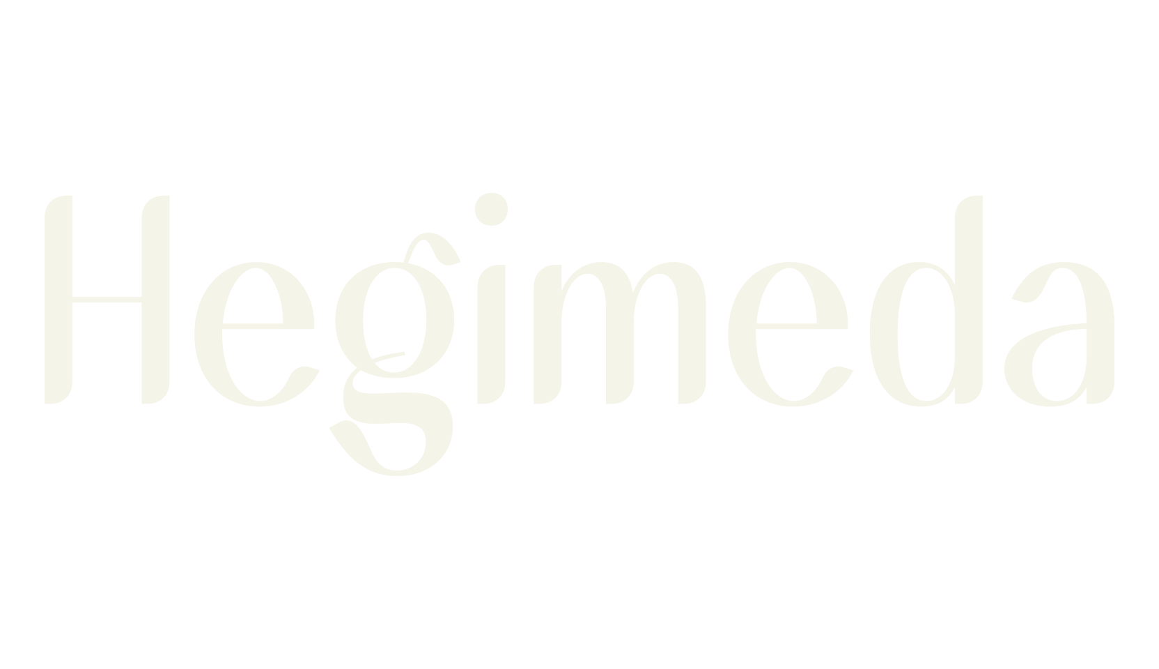 Hegimeda, serif font preview